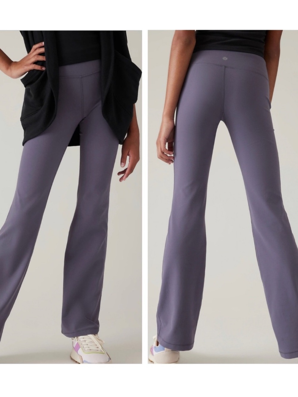 Athleta Girl High Rise Chit Chat Flare Pants XL 14
